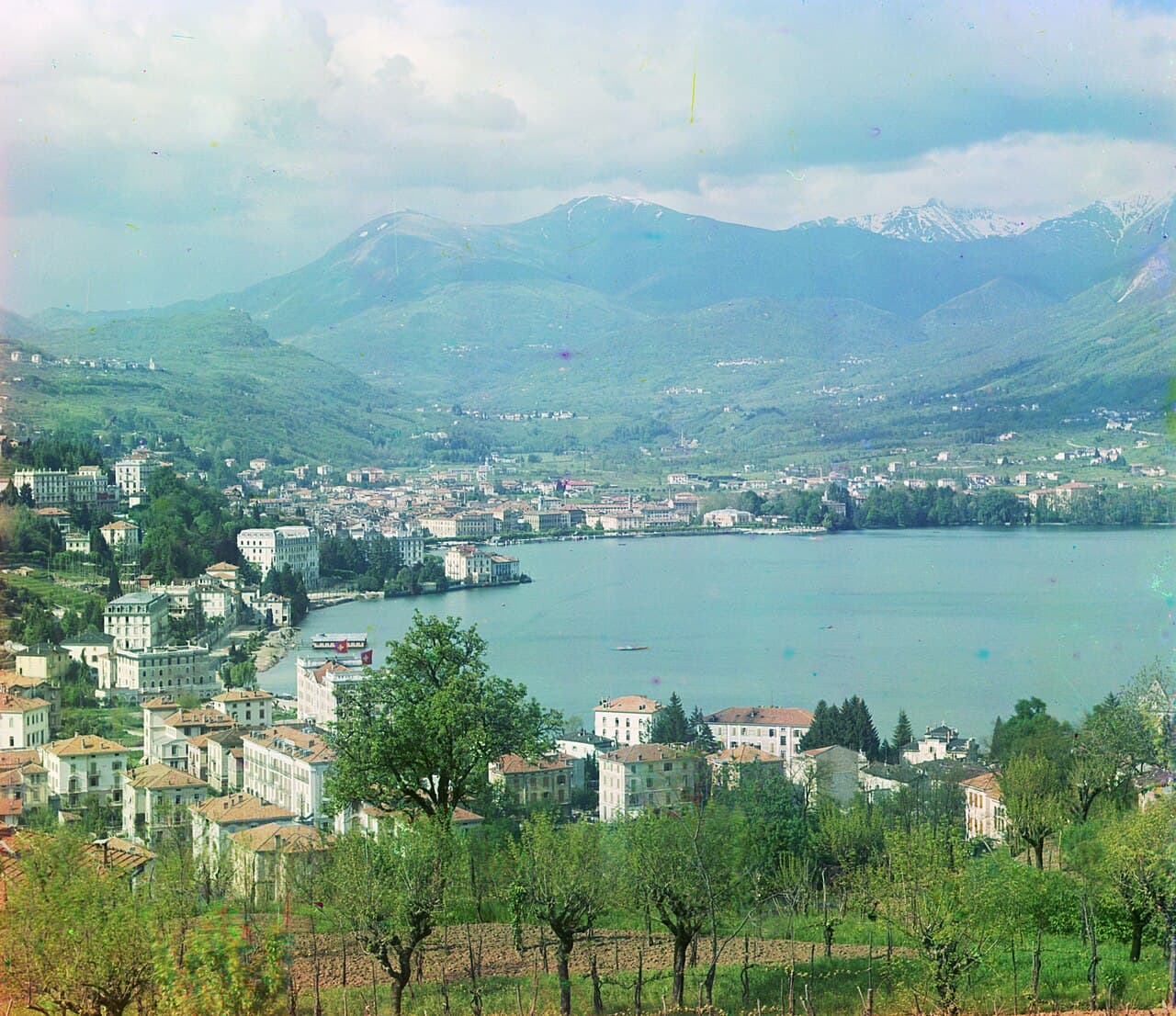 Vue de Bigorio, canton de Tessin